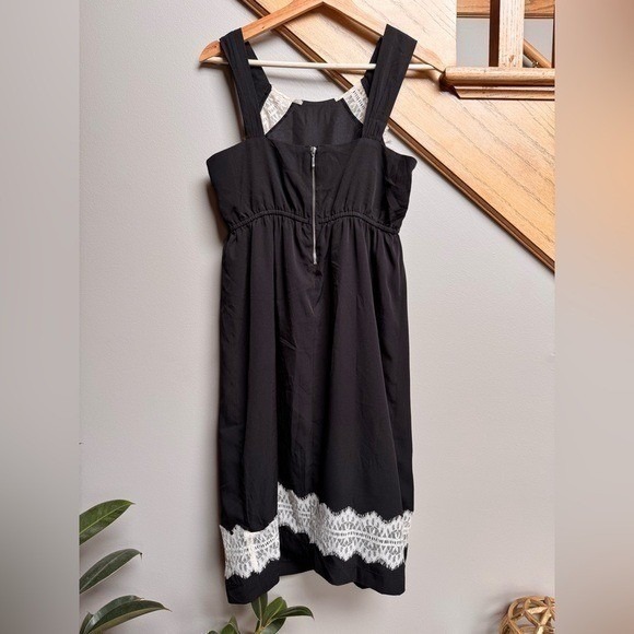 Jessica Simpson Womens Maternity Cotton Dress Small Lace Coquette Baby Shower‎ - Picture 2 of 6